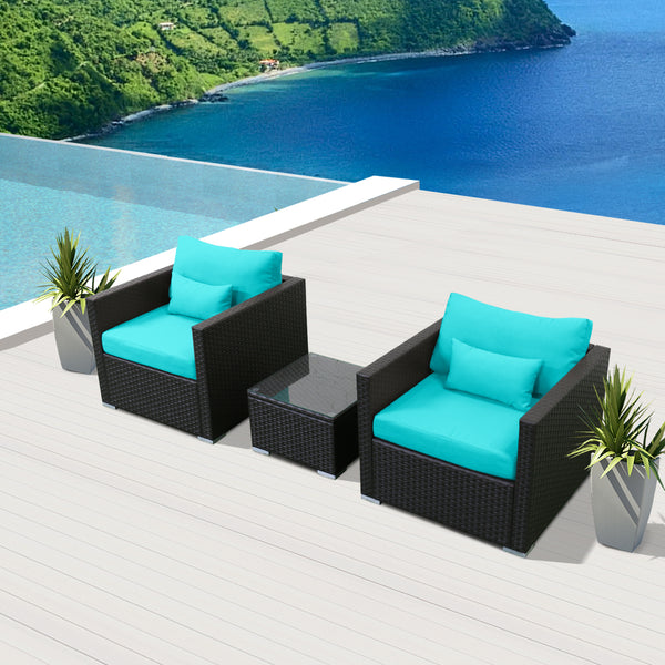 Replacement Cushion Covers for Modenzi sofa Sets - Modenzi  Wicker Patio Outdoor Sofa Sectional Furniture Set