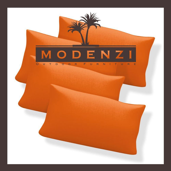 Modenzi Outdoor rectangular Throw Pillows - Modenzi  Wicker Patio Outdoor Sofa Sectional Furniture Set